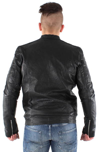Jack Jones Leather Jacket Leather 16 Stilettoshop Eu Webstore