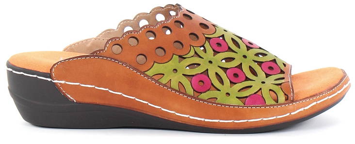 Laura Vita Mules Biscuit 15 camel - Women's mules - 123630 - 1