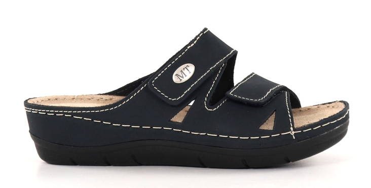 Marco Tozzi women's ankle boots 27512-42 navy - Women's mules - 135770 - 1
