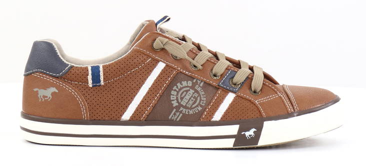 Mustang Sneakers 4072-308-307, cognac - Men's sneakers - 130870 - 1