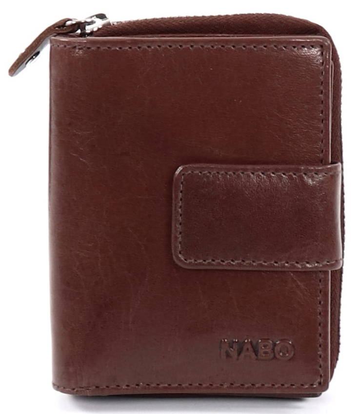 Nabo Leather Wallet NK307 walnut - Wallets - 129830 - 1