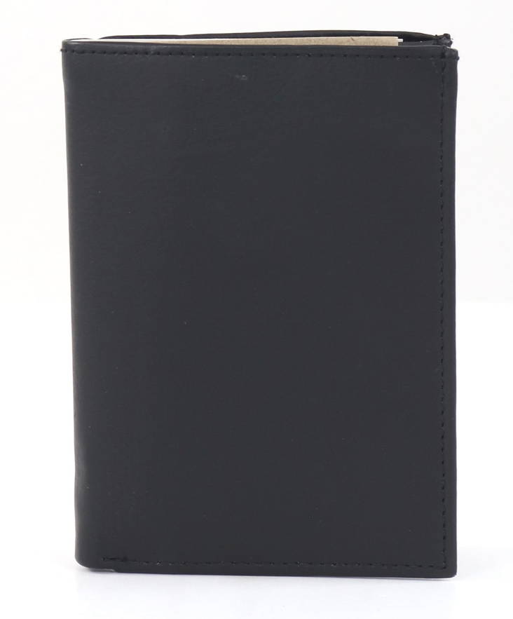 Leather Wallet WO-09 black - Wallets - 131620 - 1