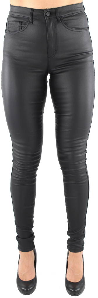 Only Women's Pants Royal hw rock coated, Black - Women's trousers - 121690 - 1