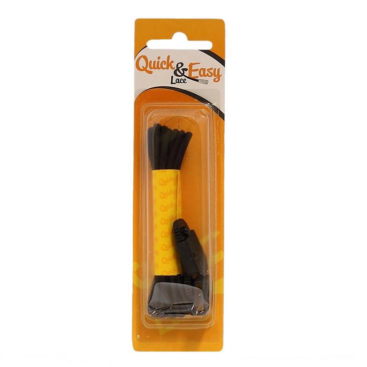 Pikalukkonauha musta - Shoe care and polishes - 127710 - 1