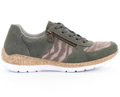 rieker green shoes