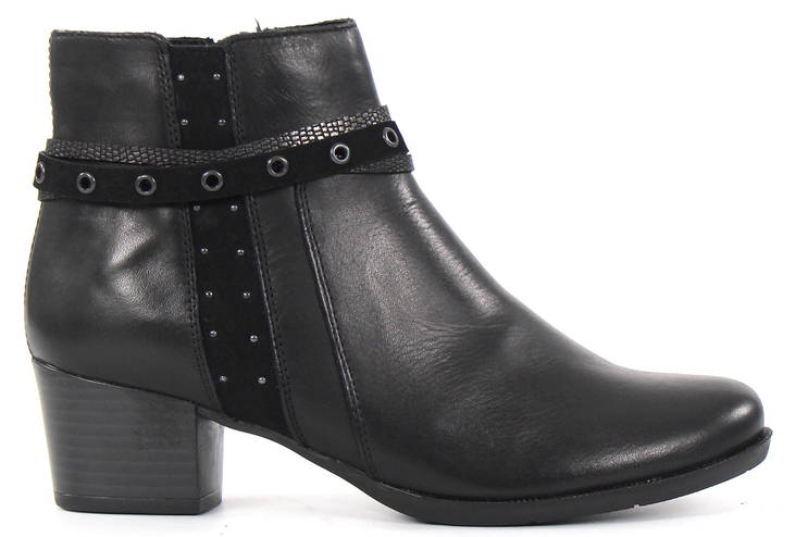 Rieker Remonte Ankle Boots R5673-01, Black - Rieker ankle boots - 124970 - 1