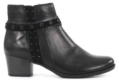 remonte black ankle boots