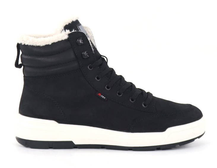 Rieker men's leather sneakers U0071-00 black - Men's ankle boots and boots - 134610 - 1