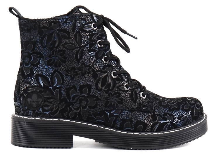 Rieker Ankle Boots 70010-14, Blue - Rieker ankle boots - 129510 - 1