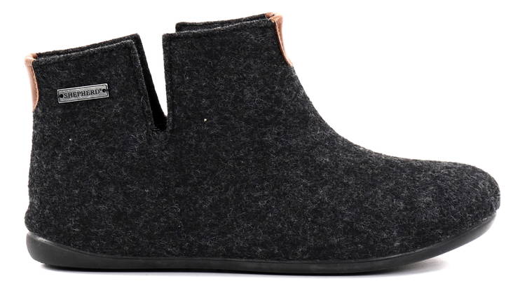 Shepherd Slippers Ester asphalt - Women's slippers - 132270 - 1