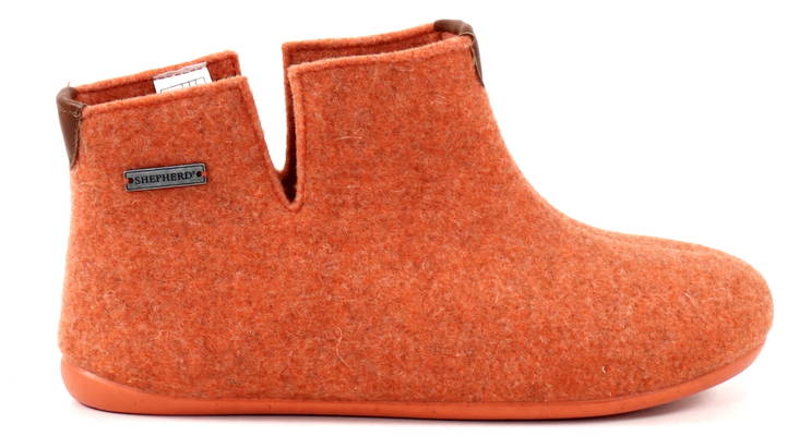Shepherd Slippers Ester 34-6660, orange - Women's slippers - 132660 - 1