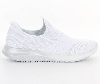 skechers flex white