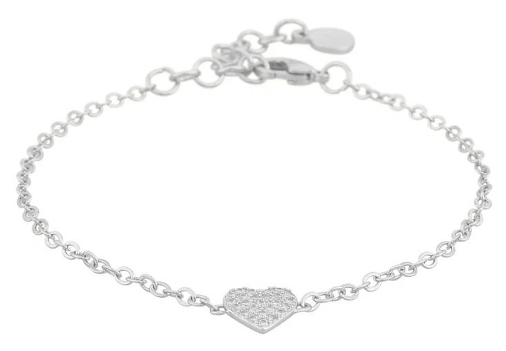 Snö of Sweden Bracelet North heart s/clear - Bracelets - 135000 - 1