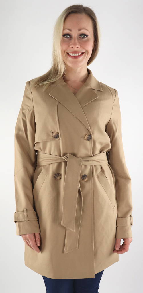 Vero Moda Coat trench Tigers eye - Women's light jackets - 133840 - 1