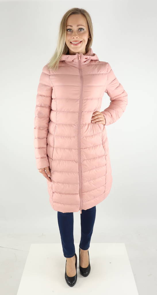 Vila Lightweight Down Coat Manya misty rose - Women's light winter jackets - 131670 - 1