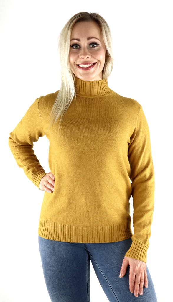 Vila Sweater Ril turtleneck chai tea - Women's knitwear - 129360 - 1
