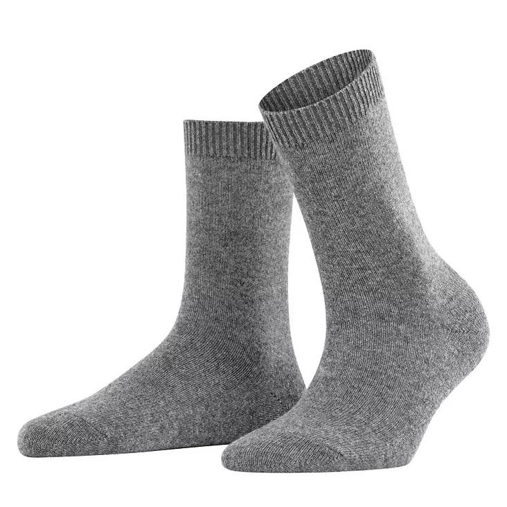 Falke Cozy Wool Socks 47050 3390 grey - Women's socks and tights - 136770 - 1