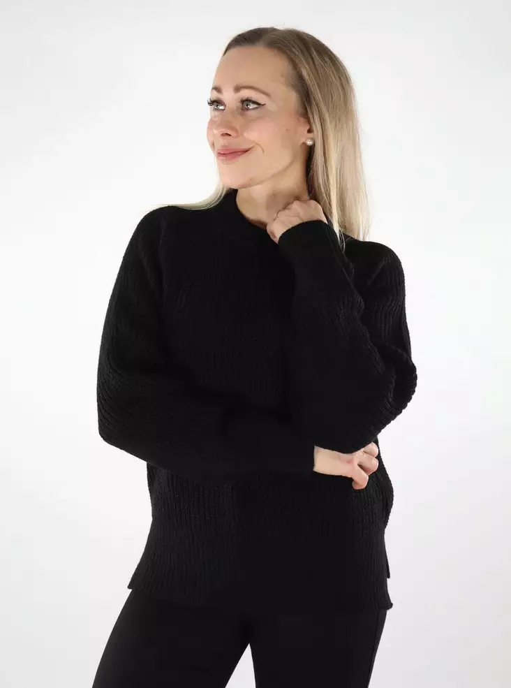 JJXX women's sweater Crew Neck black - Women's knitwear - 137340 - 1