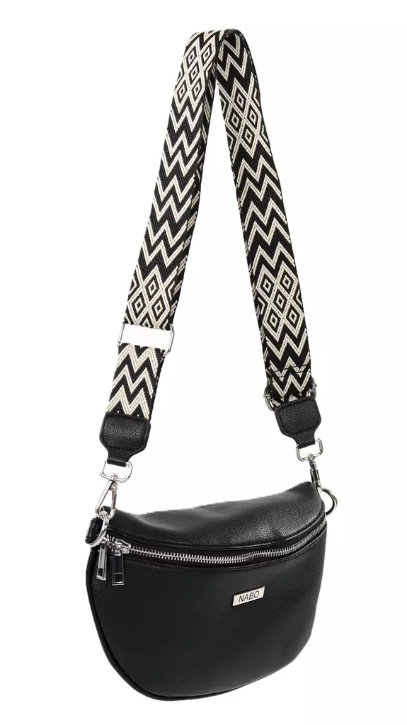 Nabo shoulder bag/belt bag NK4112 black - Handbags - 138290 - 1