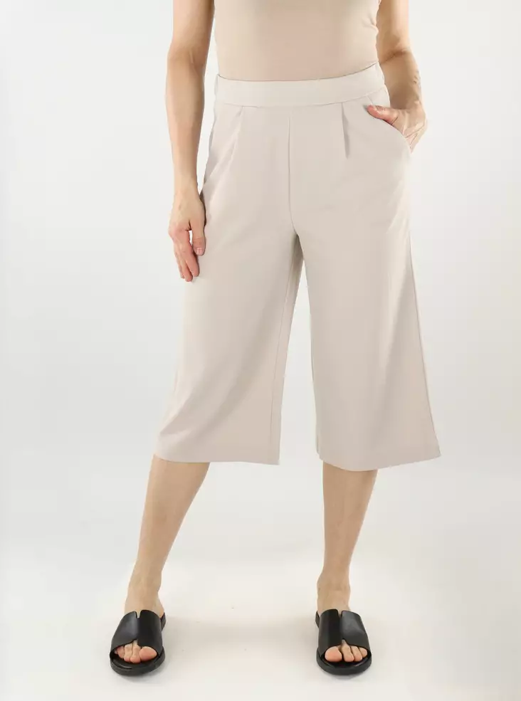 JDY pants Geggo Culotte chateau gray - Women's trousers - 138750 - 1