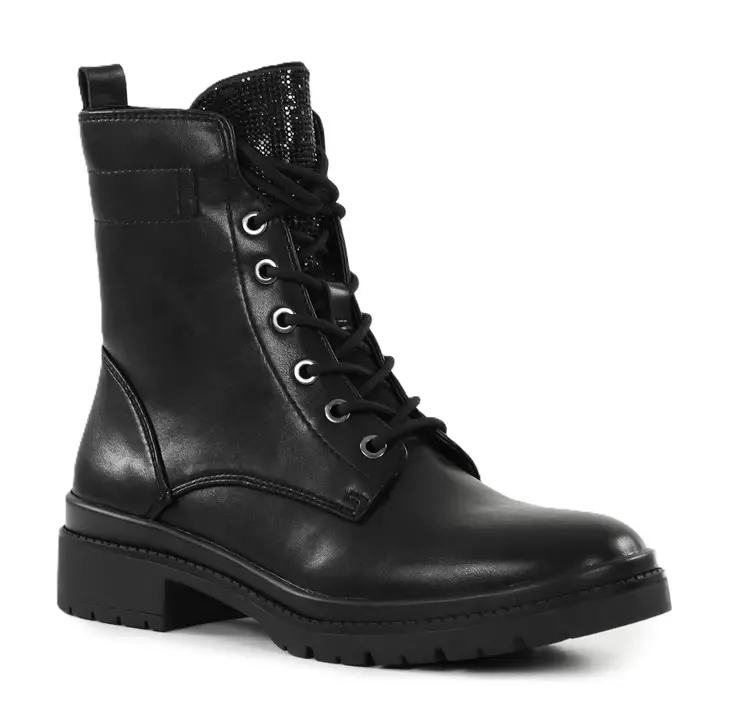 Tamaris women's ankle boots 25236-43 black glam - Tamaris ankle boots - 139020 - 1