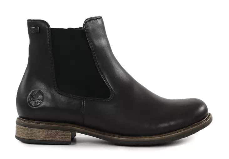 Rieker women's ankle boots 74870-00 black - Rieker ankle boots - 139040 - 1