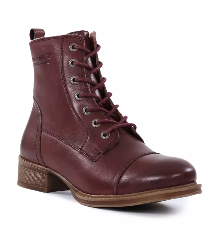 Ten Points women's ankle boots 60003 Pandora wine - Women's ankle boots - 139180 - 1