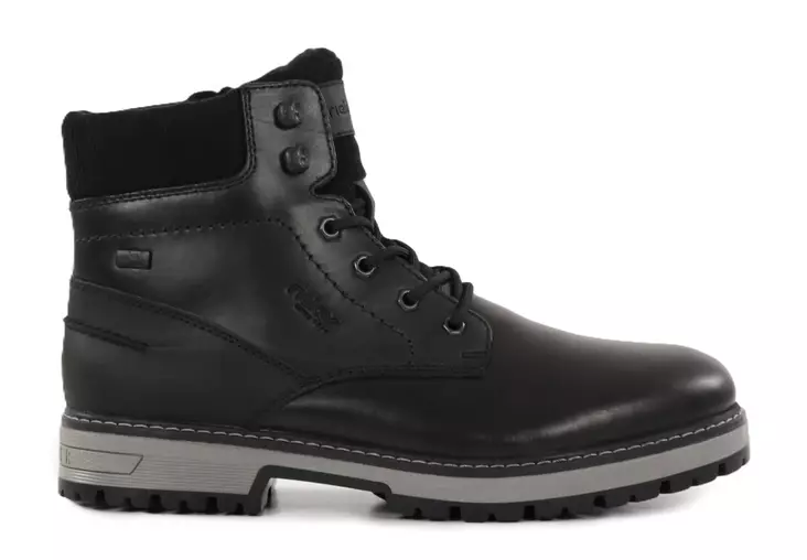Rieker men's ankle boots with pivot studs F8303-00 black - Rieker ankle boots - 139350 - 1