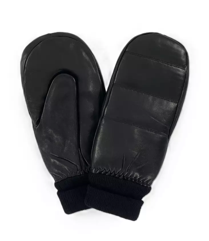 HK leather gloves 70960114 black - Women's beanies and gloves - 139950 - 1