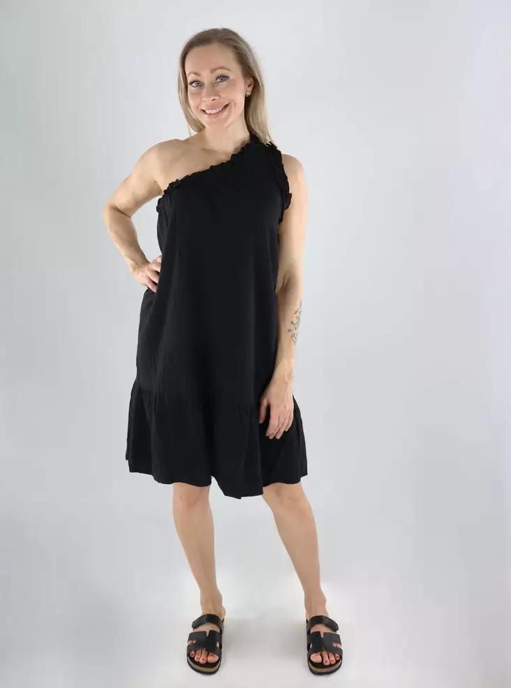 Vila dress one shoulder black beauty - Dresses and tunics - 141260 - 1