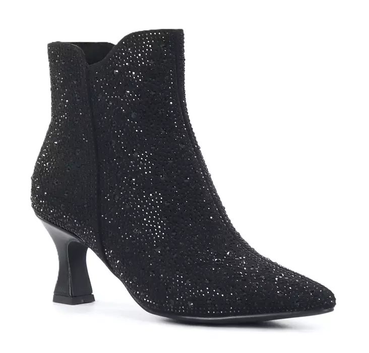 Marco Tozzi Ankle Boots 25018-45 065 Black Glitter - Women's ankle boots - 142000 - 1