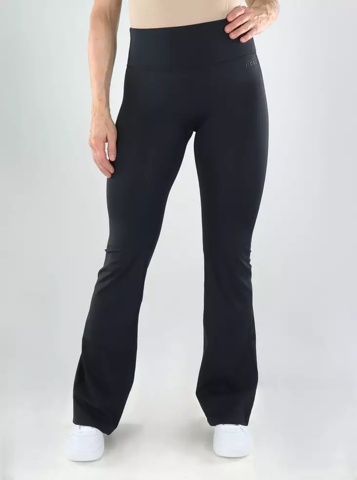 Björn Borg flare tights regular black - Women's trousers - 140770 - 1