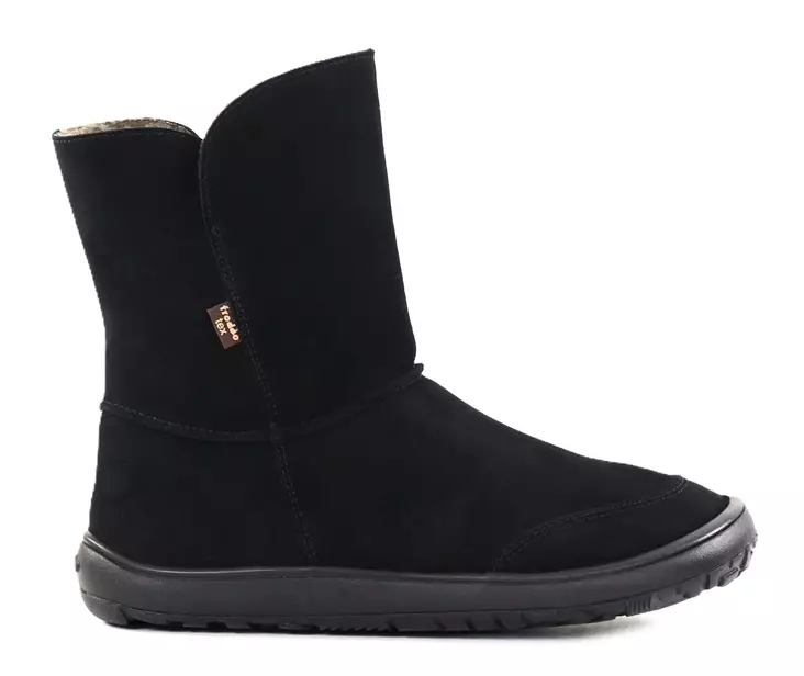 Froddo women's ankle barefoot shoes Tex Suede G3160250-7 black - Women's ankle boots - 139060 - 1