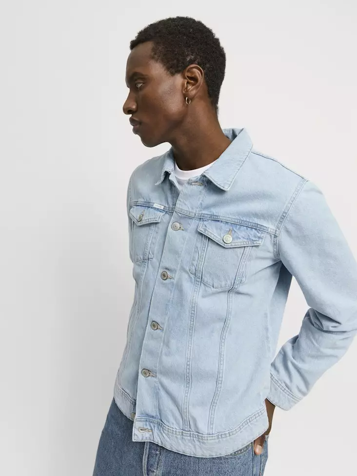 Jack&Jones men's denim jacket Jean SQ 738 blue denim - Men's jackets - 137780 - 1