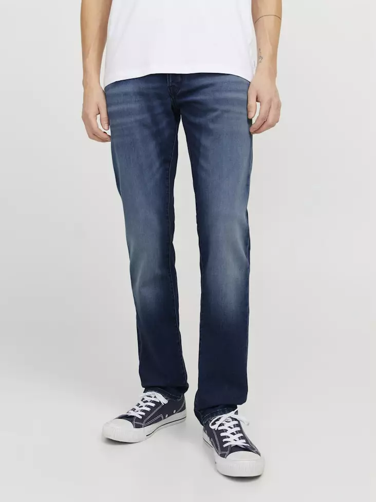 Jack&Jones Jeans JJIMIKE JJfFOX blue denim - Men's jeans - 139320 - 1