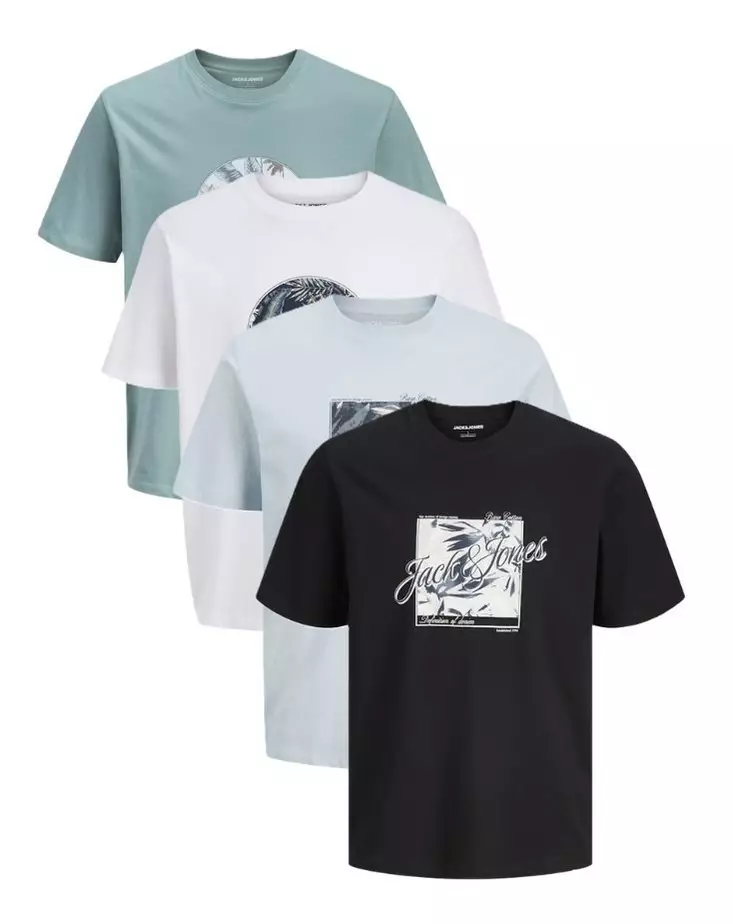 Jack&Jones men's t-shirt Honolulu Shape Tee - Men's T-shirts - 140290 - 1