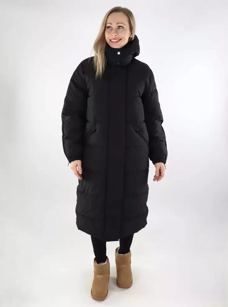 JDY women's winter coat Long black - Women's winter jackets - 137520 - 1