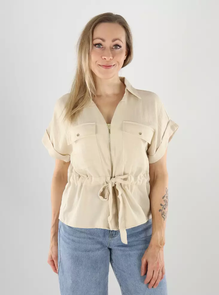 JDY t-shirt shirt sandshell - Women's T-shirts - 141180 - 1