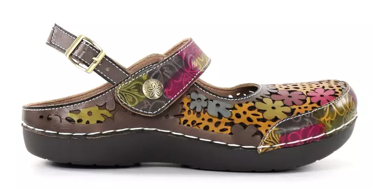 Laura Vita women's sandals Bicllyo 01 taupe - Women's sandals - 138180 - 1