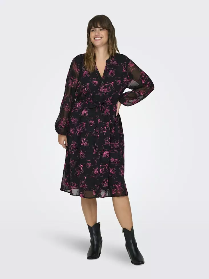 Only Carmakoma plus size dress fuchsia purple - Dresses and tunics - 136940 - 1