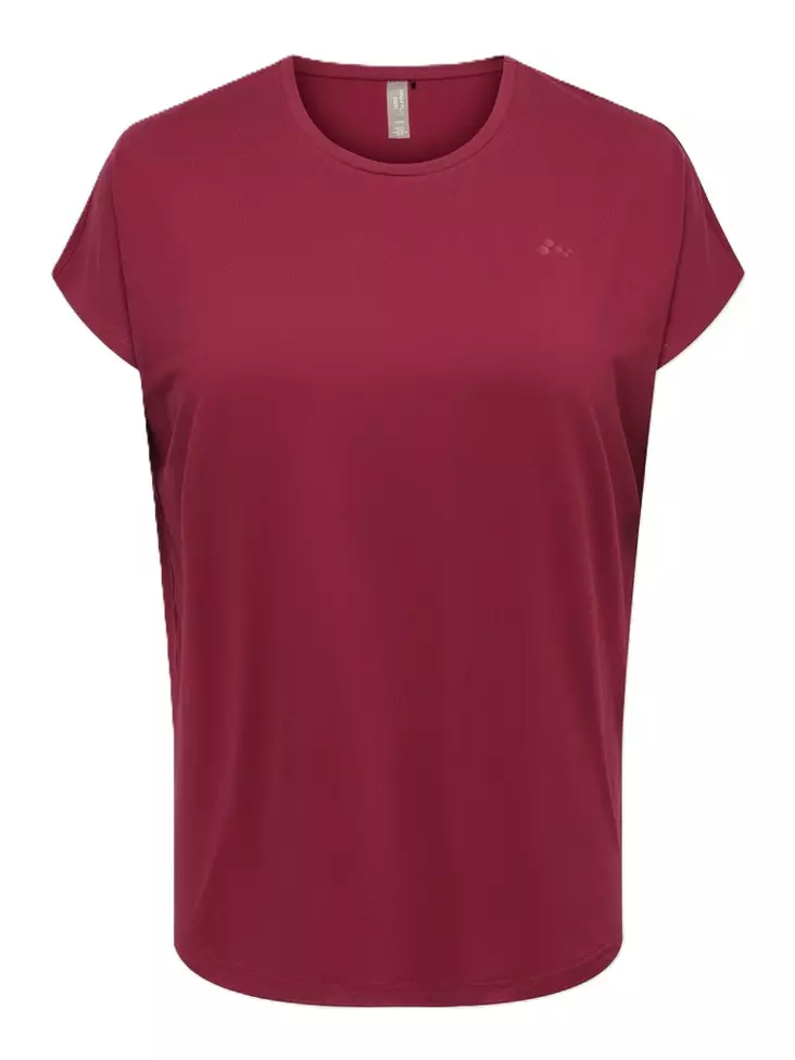 Only Play Curvy T-Shirt Aubree rhohodendro - Womens's sports T-shirts - 141470 - 1