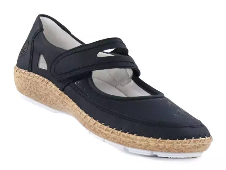 Rieker women's walking shoes 44859-14 blue - Rieker women`s walking shoes - 140410 - 1