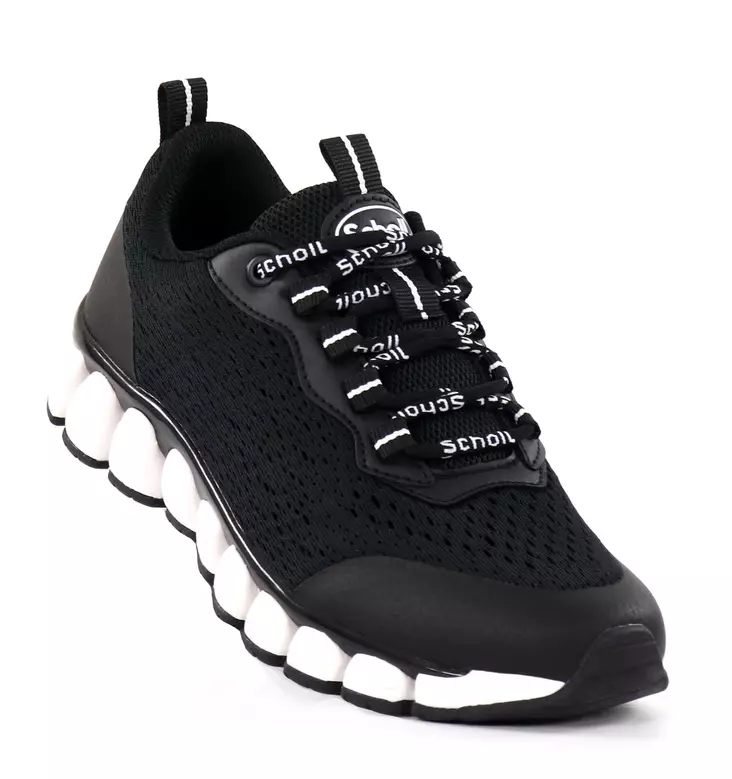 Scholl women's overpronation support sneakers Galaxy Jacquard black/white - Women's sneakers - 137970 - 1