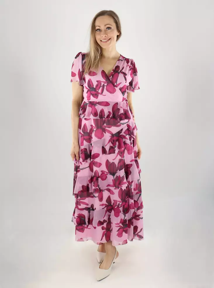Vero Moda frill hem dress parfait pink/juna - Dresses and tunics - 141030 - 1