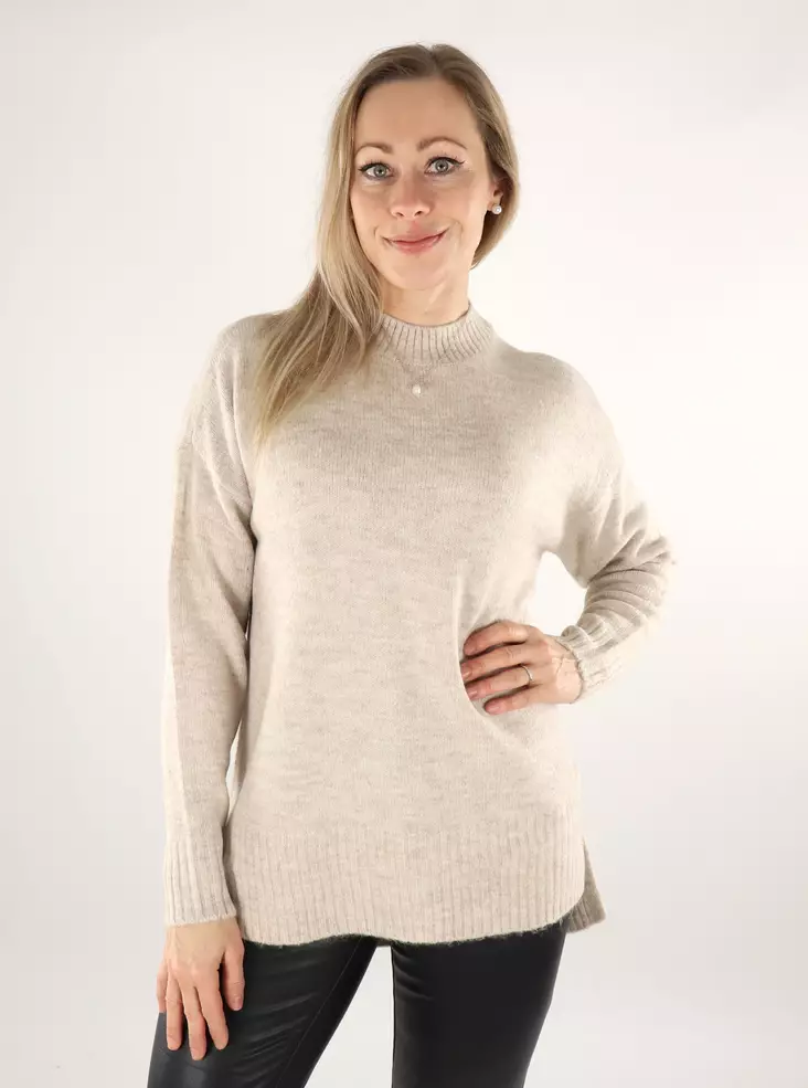 Vero Moda women's sweater Oversize birch - Women's knitwear - 137420 - 1