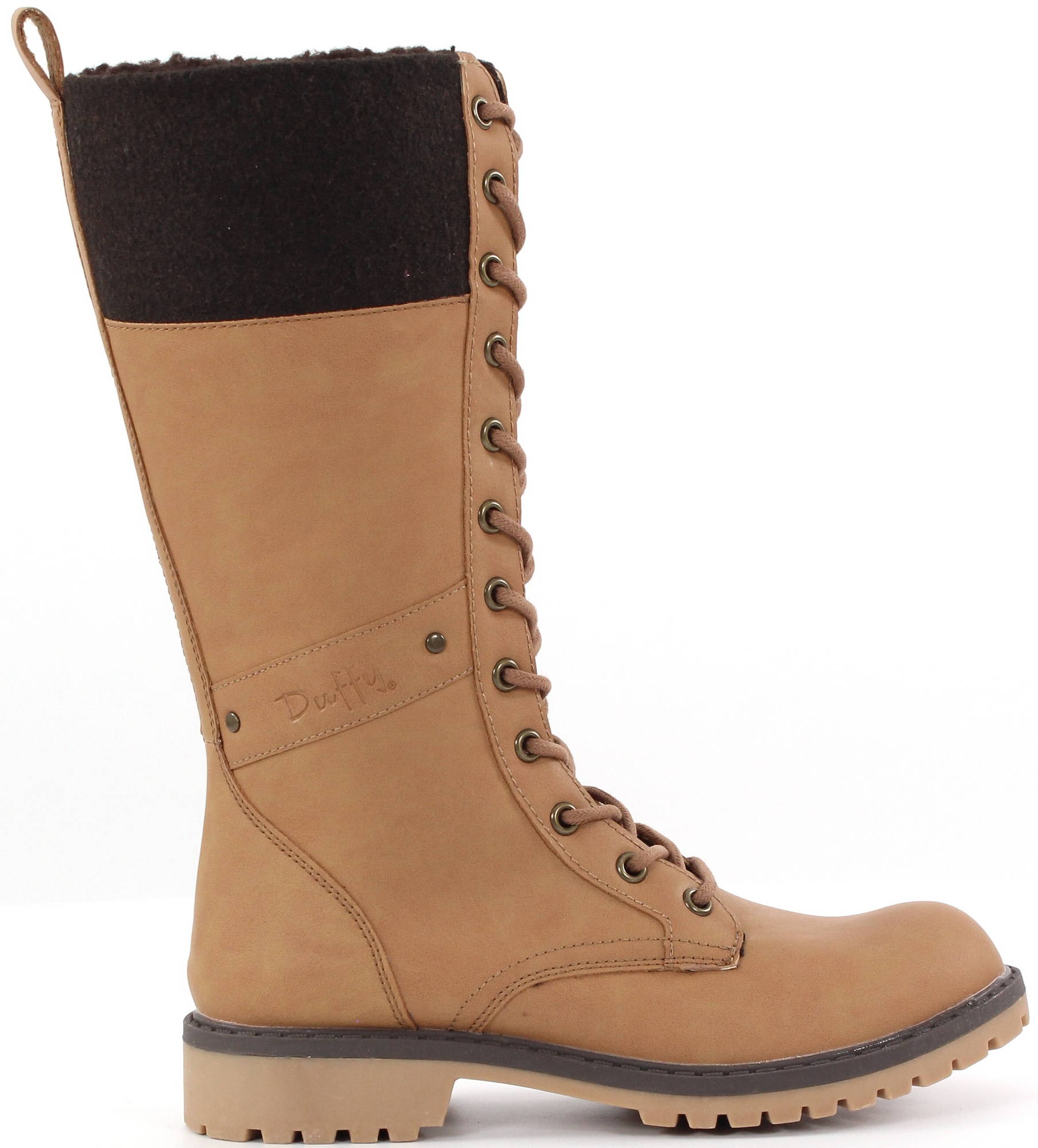 duffy flat boots