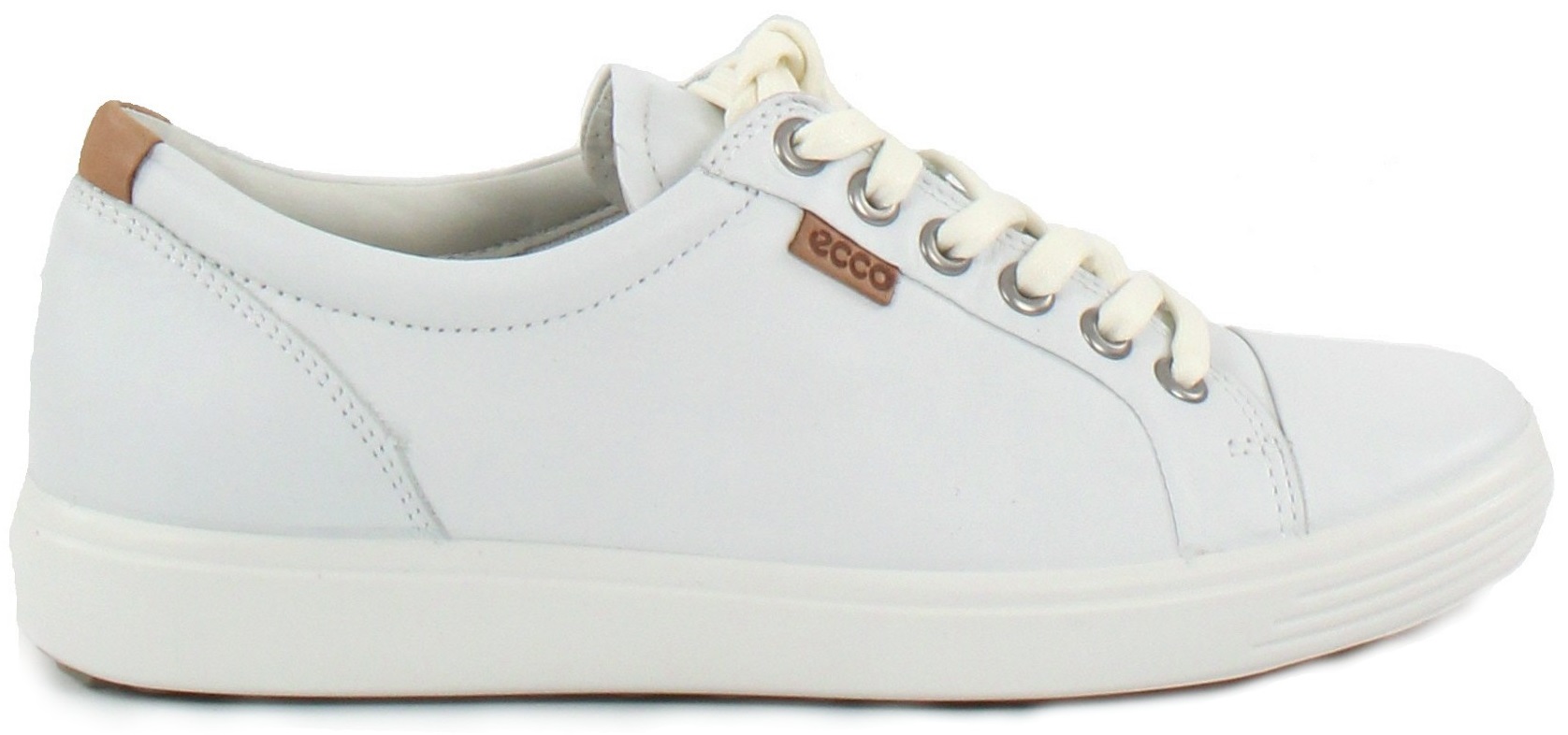 ecco soft 7 sneaker womens white