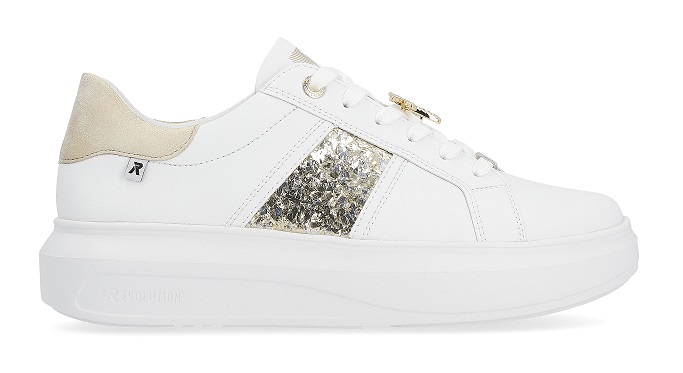 Rieker R-Evolution women's sneakers W1202-82 white