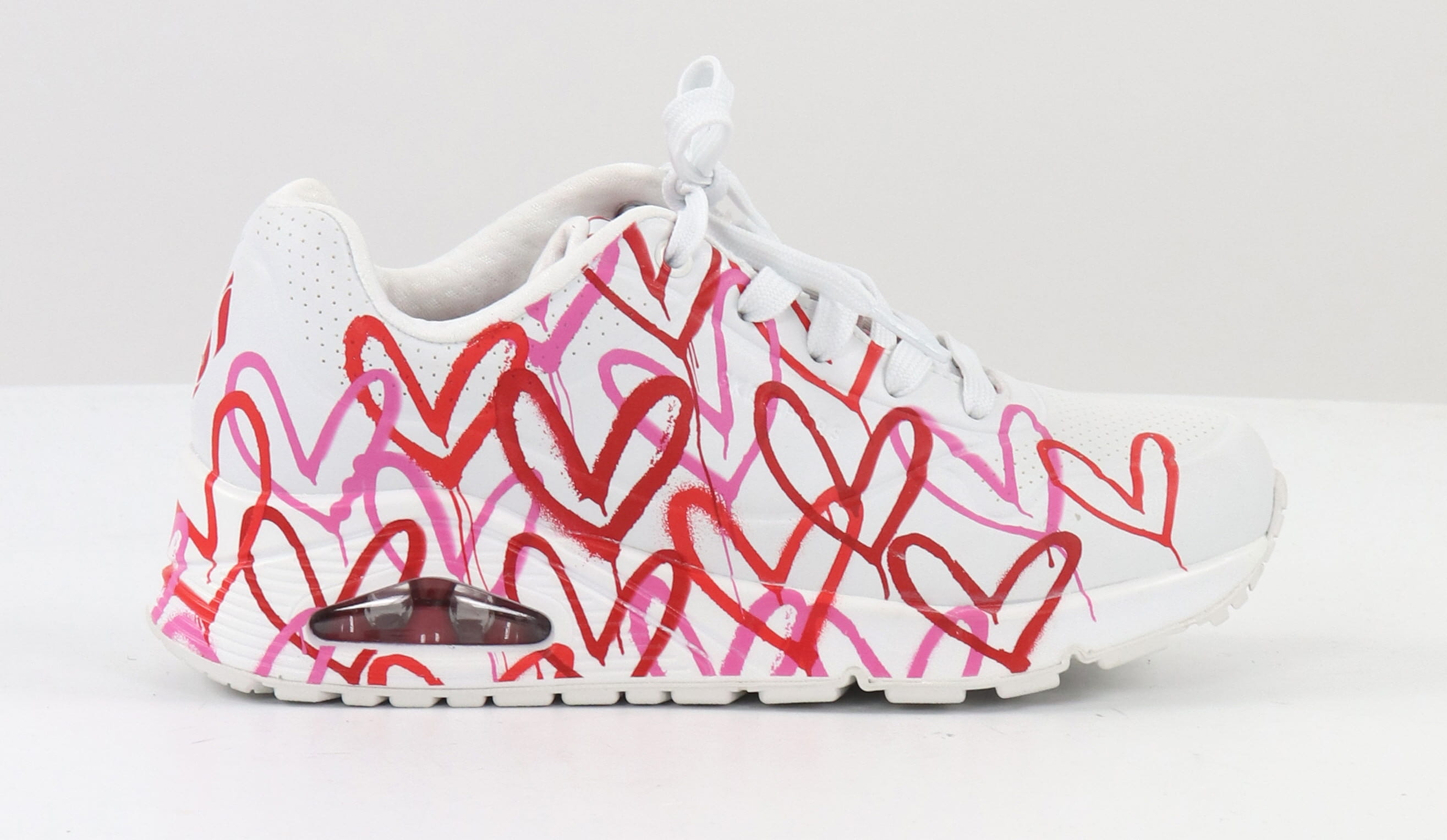 Skechers Sneakers 155507 Uno, white/pink - Stilettoshop.eu webstore