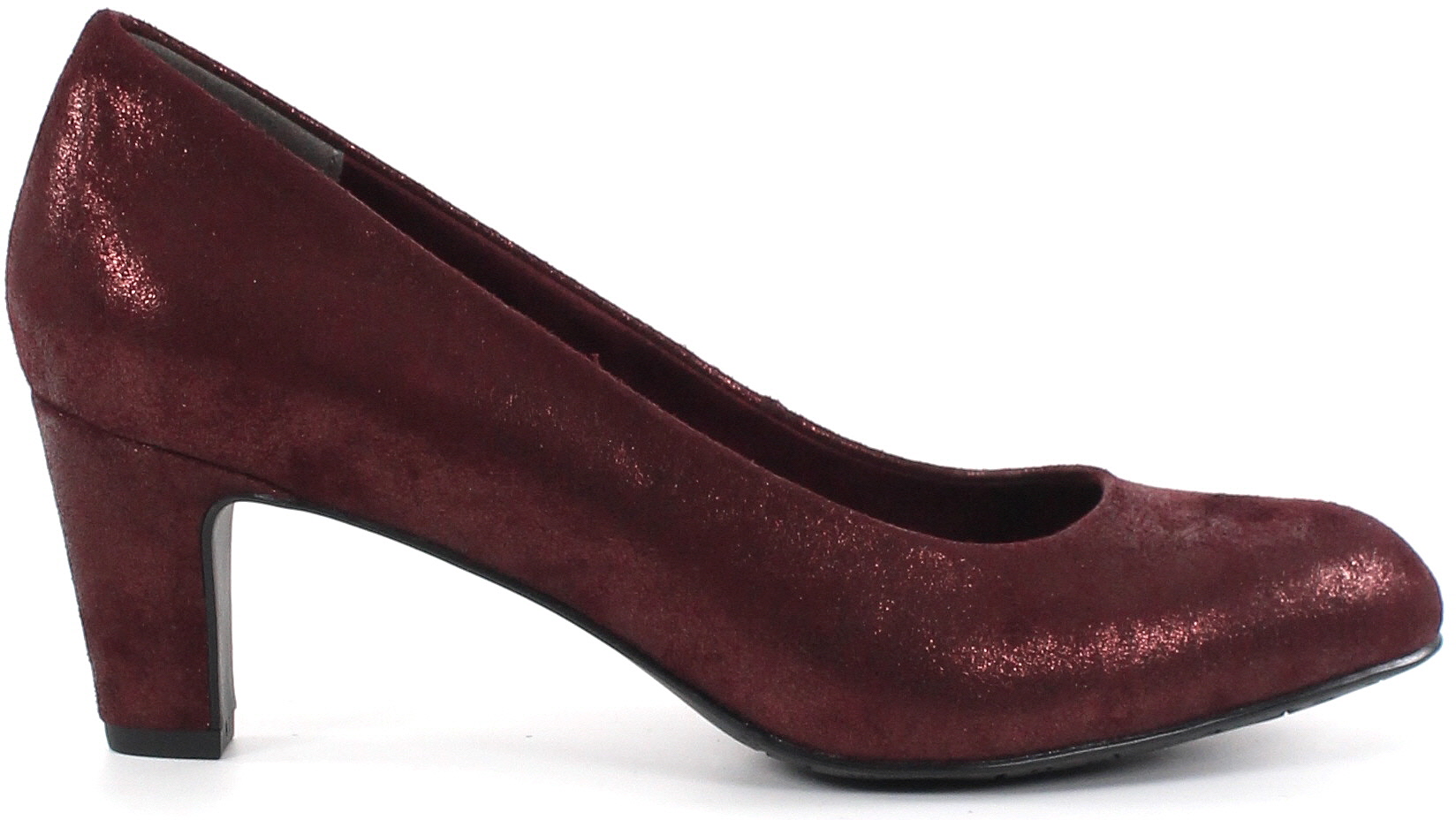 Tamaris Pumps 22418-21 bordeaux metal - Stilettoshop.eu webstore
